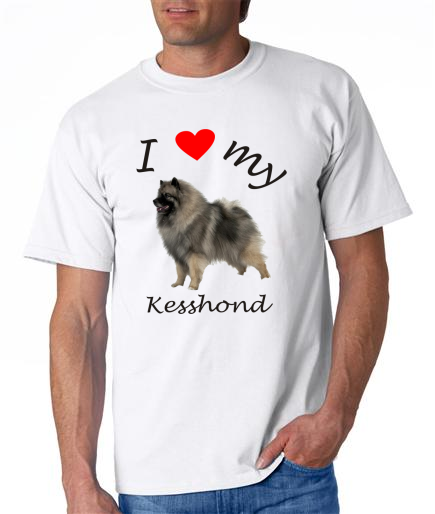 Dogs - Kesshond Picture on a Mens Shirt